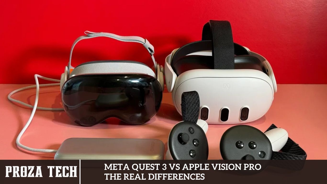 Meta Quest 3 Vs Apple Vision Pro The Real Differences