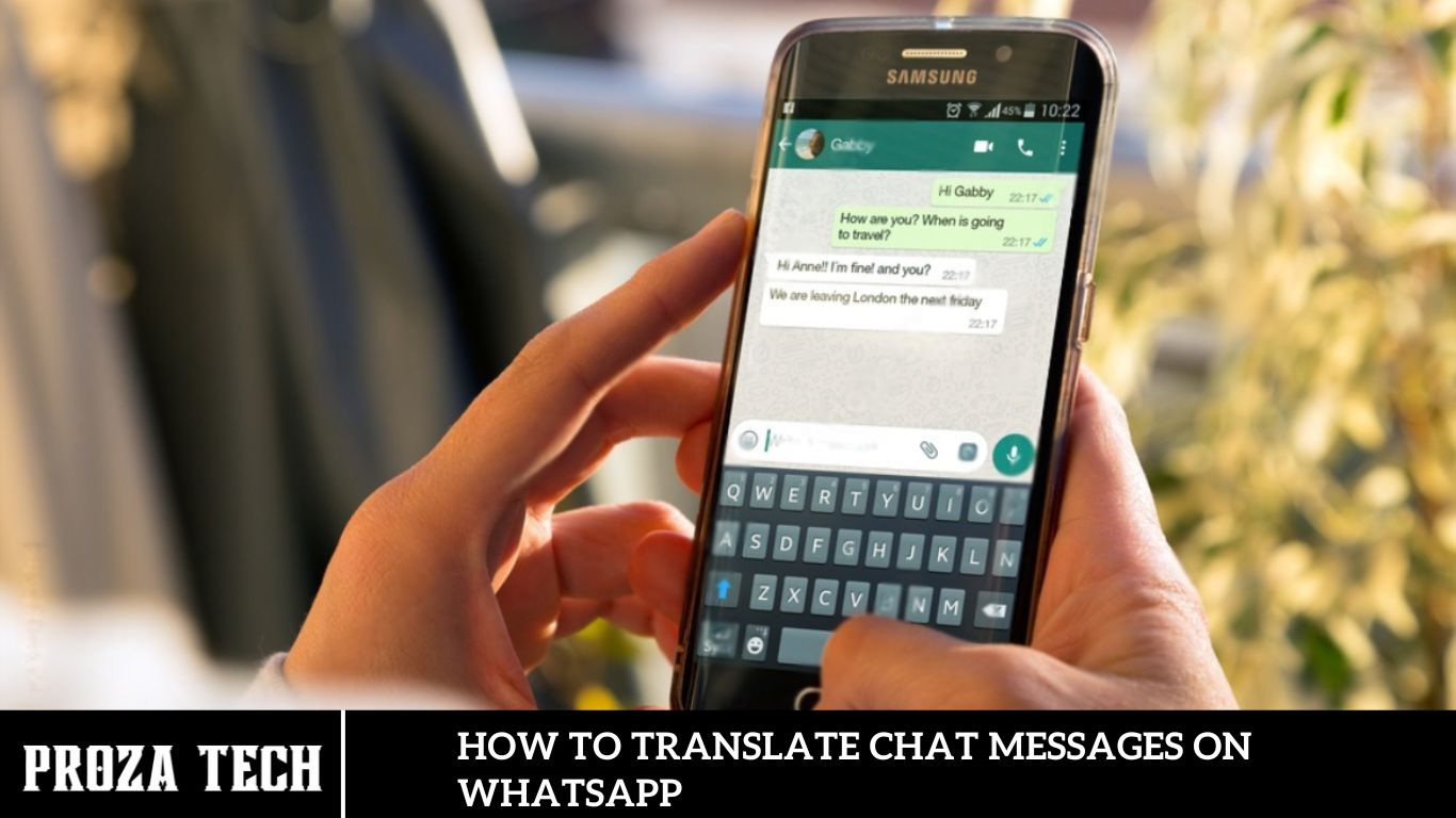 How To Translate Chat Messages On WhatsApp