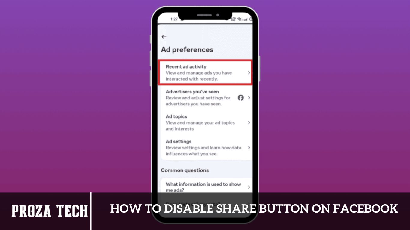 How to Disable Share Button on Facebook