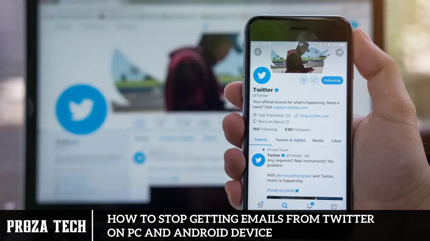 How to Stop Getting Emails from Twitter on PC and Android Device