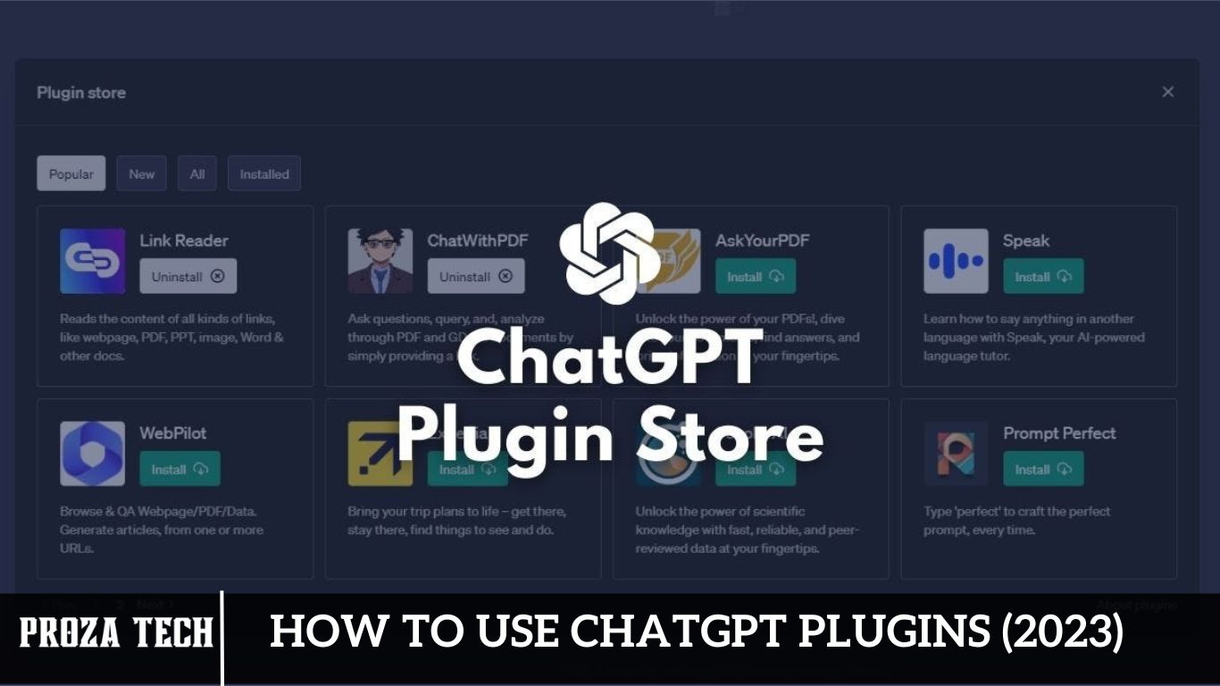 How to use ChatGPT plugins (2023)