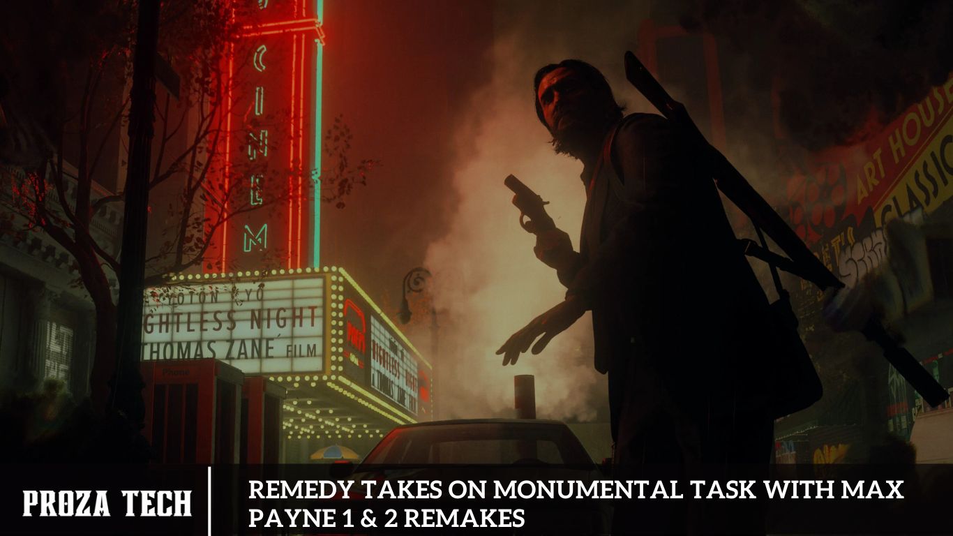 Remedy Takes on Monumental Task with Max Payne 1 & 2 Remakes