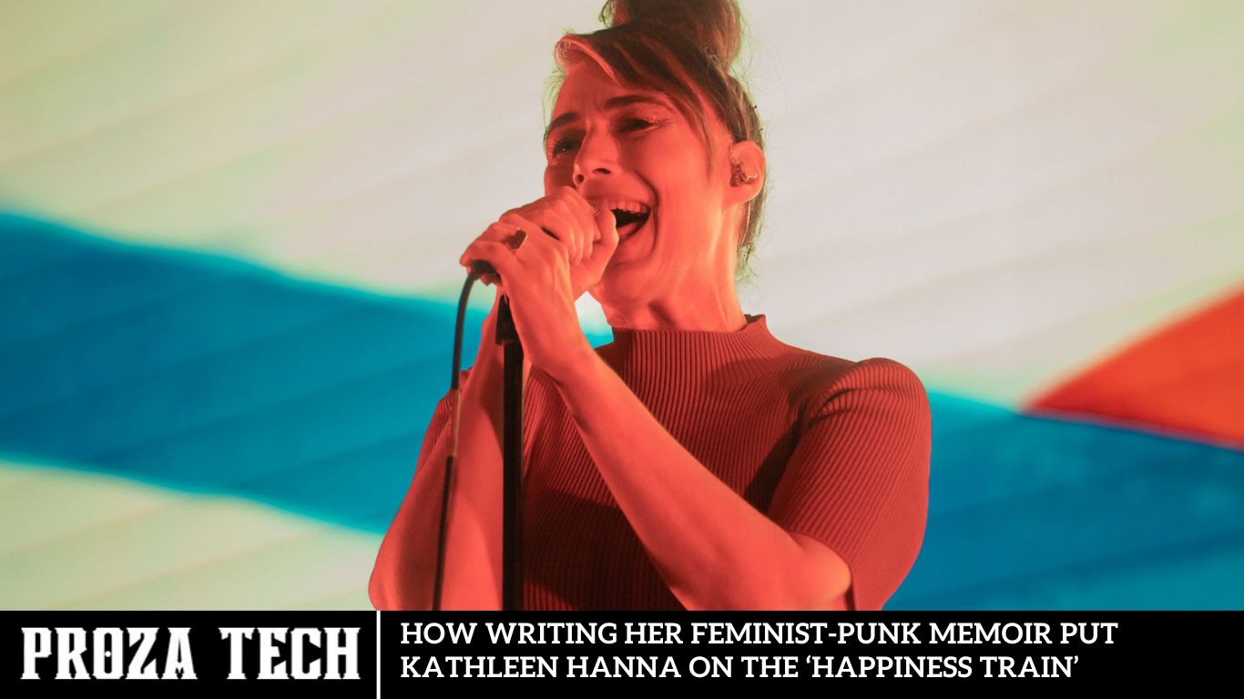 How Writing Her Feminist-Punk Memoir Put Kathleen Hanna on the ‘Happiness Train’